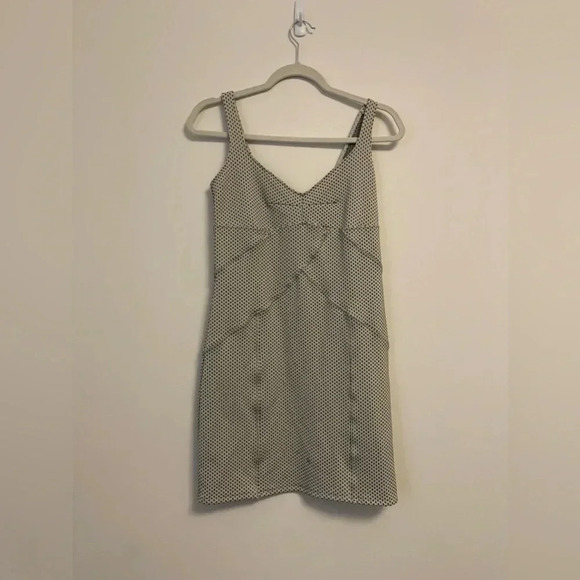 Intimately Free People Slip Dress Large green polka  dots pin up feminine 60s - Picture 2 of 6